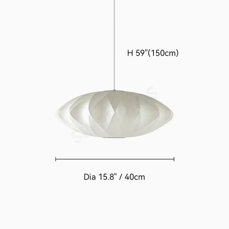 Denmark Designer Silk LED Pendant Lamp Living Room Hotel Hall Restaurant Hanglamp Home Decoration Lighting Factory Direct Sales