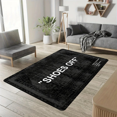 Shoes Off Shoes Room Hypebeast Decor Sneakerhead Rug Gift Birthday Gifts Gifts for Yourself Balcony Corridor Non-slip Rugs