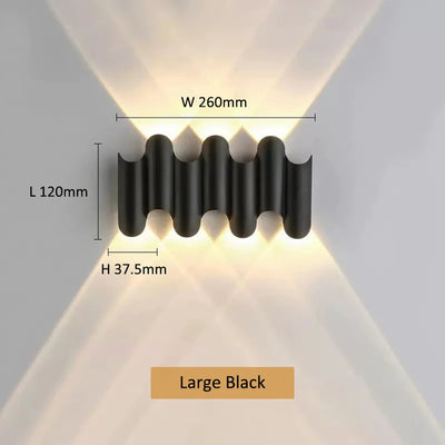 Home Decoration Wall Lamp Up and Down Luminous Wall Light Outdoor Waterproof Garden Lighting TV Background Light Fixture LP-352