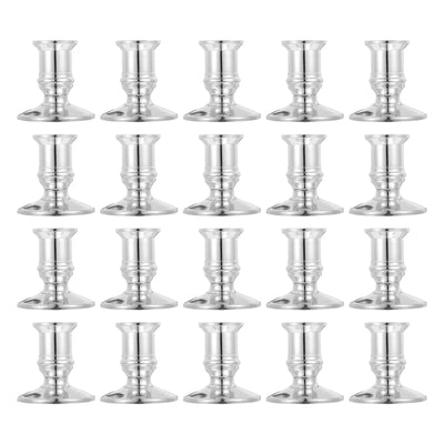 20Pcs Candlestick Base Holder Wedding Table Decoration Party Living Room Home Decor Modern Traditional Dinner Candlestick