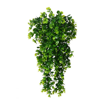 1pcs Artificial Flowers Plant Persian Grass Rattan Vine Wall Hanging Indoor Green Plant Wall Decoration Wedding Party Home Decor