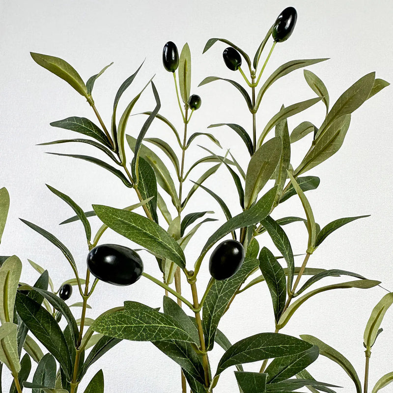 65-200CM Large Artificial Olive Plant tree Branches Fake plant Plastic Ornamental outdoor faux Plant for Home garden Room Decor