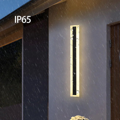 Minimalism modern outdoor waterproof acrylic LED wall lights for courtyards, villas, and gardens,pillar, fence, line wall lamp