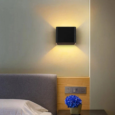 Wireless Induction LED Wall Lamps Motion Sensor USB Charging Sconce Bedroom Stair Cabinet Indoor Wall Lights Fixture With Switch