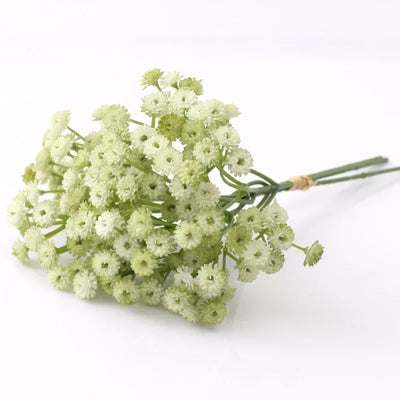 3pcs White Baby Breath Artificial Flowers Fake Gypsophila Faux Plants for Wedding Garland Wreath Crown Flower bonquet DIY Flores