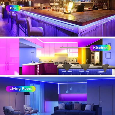 USB 5V Strip Led Lights Tape RGB 5050 Led Wall Room APP Remote Control Flexible LED Tape Diode Lights for Room Home Decoration