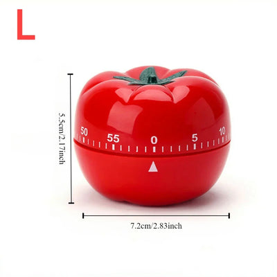 Tomato Timer Mechanical Countdown Electronic Kitchen Timer Alarm Kitchen Cooking Tool Clock Pomodoro Timer Kitchen